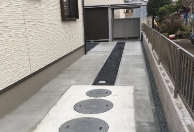 外構工事　群馬県　施工事例