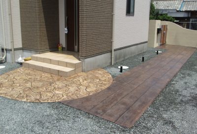 外構工事　群馬県　施工事例