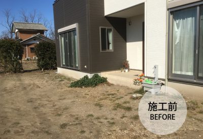 外構工事　群馬県　施工事例