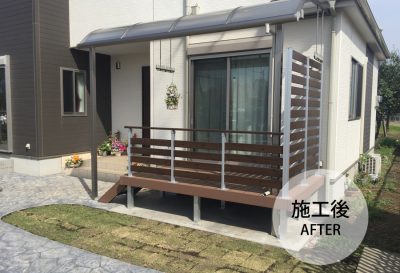 外構工事　群馬県　施工事例
