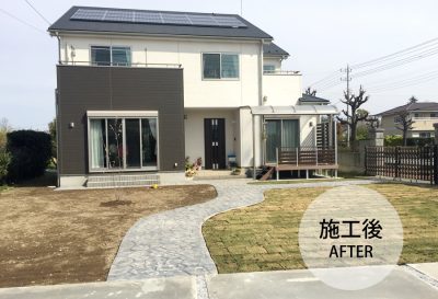 外構工事　群馬県　施工事例