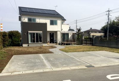 外構工事　群馬県　施工事例