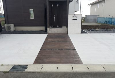 外構工事　群馬県　施工事例