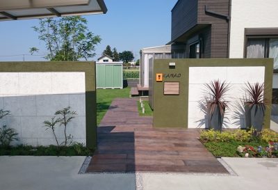 外構工事　群馬県　施工事例