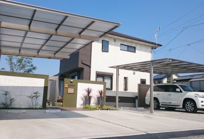 外構工事　群馬県　施工事例