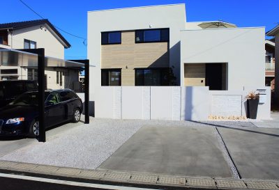 群馬県 藤岡市 外構工事 エクステリア事例